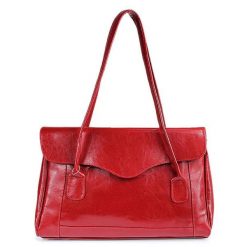 Torebka skórzana damska DAN-A T41 czerwona. Czerwone torebki do ręki damskie DAN-A, bez wzorów, ze skóry, eleganckie, bez dodatków. Za 399.99 zł.