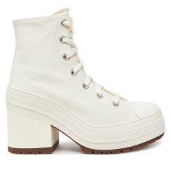Trzewiki Converse. Botki damskie Converse, bez obcasa, na słupku, bez zapięcia. Za 499.99 zł.