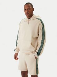 EA7 Emporio Armani Bluza 7M001508 AF12660 Beżowy Regular Fit. Brązowe bluzy męskie EA7 Emporio Armani, l, bez wzorów, z bawełny, bez kaptura. Za 669.99 zł.