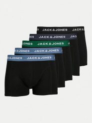 Jack & Jones Komplet bokserek 12254366 Czarny. Czarne bokserki męskie Jack & Jones, m, bez wzorów, z bawełny. Za 139.99 zł.