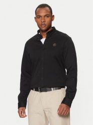 BOSS Koszula 50533163 Czarny Regular Fit. Czarne koszule męskie Boss, m, bez wzorów, z bawełny, bez kołnierzyka, bez ramiączek. Za 309.99 zł.