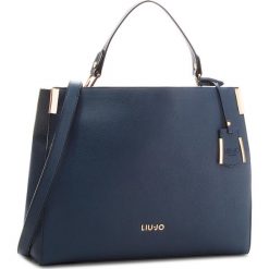 Torebka LIU JO - L Top Handle Isola A68002 E0087 Blue Oltreoceano 94121. Niebieskie torebki do ręki damskie Liu Jo, ze skóry ekologicznej. Za 649.00 zł.