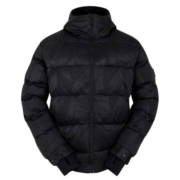 Damska Kurtka Narciarska Showcase Baffled. Czarne kurtki damskie Dare 2b, l, bez wzorów, z materiału, z kapturem. Za 332.99 zł.