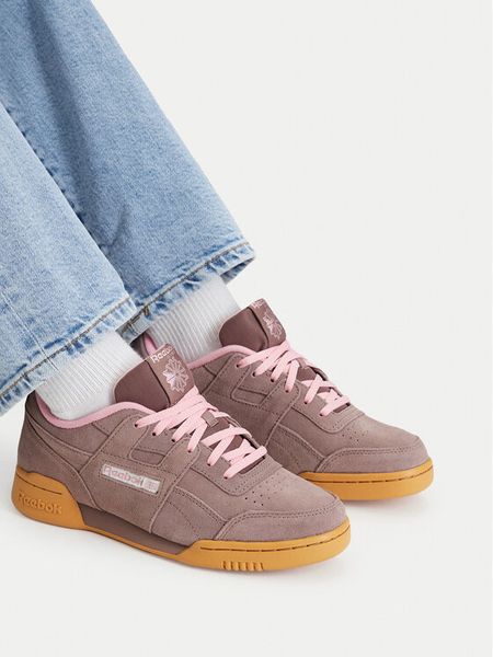 Reebok Sneakersy EO-WORKOUT PLUS 100270519 Brązowy jasny. Brązowe buty sportowe dziewczęce Reebok, bez wzorów, bez zapięcia. Za 249.99 zł.