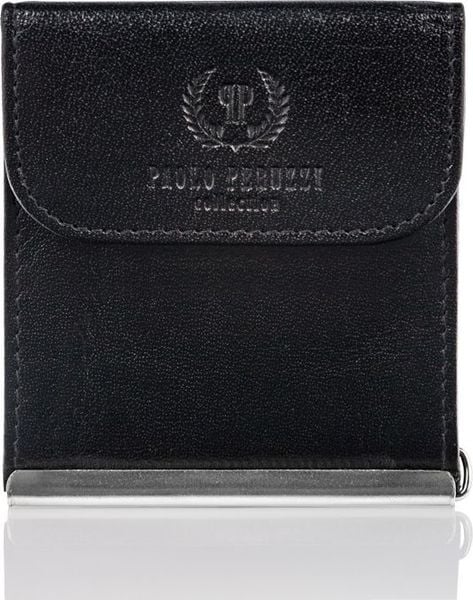 Paolo Peruzzi MAŁY PORTFEL MĘSKI SKÓRZANY BANKNOTÓWKA T-10-BL. Portfele męskie Paolo Peruzzi, bez wzorów. Za 76.05 zł.