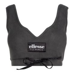 Stanik fitness Ellesse Organico. Czarne obuwie sportowe damskie Ellesse, bez wzorów, na fitness i siłownię. Za 76.99 zł.