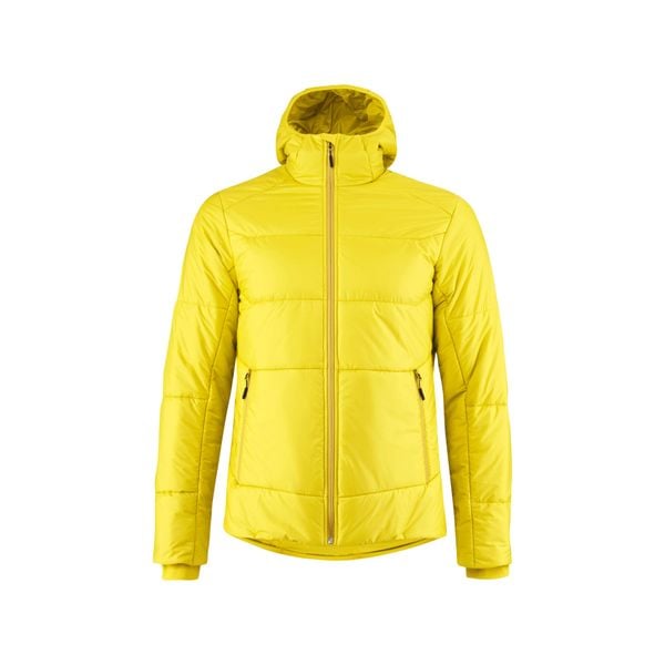 Kurtka z kapturem Löffler Prestige PL170. Żółte kurtki męskie LOFFLER, l, bez wzorów, z puchu, trekkingowe. Za 1,353.00 zł.