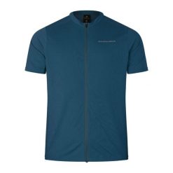 Koszulka rowerowa męska Endura Loop Zipped. Niebieskie koszulki sportowe męskie ENDURA, m, bez wzorów, bez kołnierzyka, bez ramiączek, rowerowe. Za 179.99 zł.