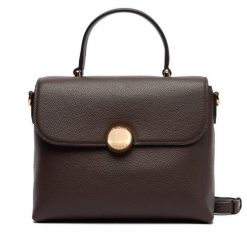 Torebka Furla. Brązowe torebki do ręki damskie Furla, bez wzorów, klasyczne, bez dodatków. Za 1,739.00 zł.