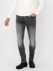 Only & Sons Jeansy Loom 22017103 Szary Slim Fit. Szare jeansy męskie Only & Sons. Za 109.99 zł.