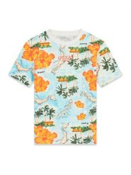 Guess T-Shirt L6GI14 K8HM4 Kolorowy Relaxed Fit. T-shirty dla chłopców Guess, z aplikacjami, z bawełny, bez ramiączek. Za 124.99 zł.