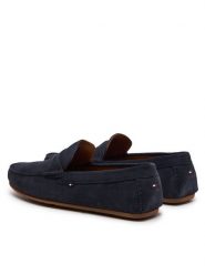 Tommy Hilfiger Mokasyny Casual Hilfiger Suede Driver FM0FM04998 Granatowy. Niebieskie mokasyny męskie Tommy Hilfiger, ze skóry, casualowe. Za 359.99 zł.