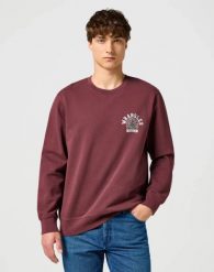 WRANGLER MĘSKA BLUZA CREWNECK SWEAT SHIRT 112357331 W6K0016299. Bluzy męskie Wrangler, m, bez wzorów, bez kaptura. Za 359.99 zł.
