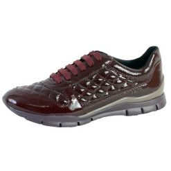 Buty sportowe Geox D Sukie D - GBK NAPL+NAPL - Damskie. Czerwone obuwie sportowe damskie Geox, bez wzorów, z gumy, do biegania. Za 353.95 zł.