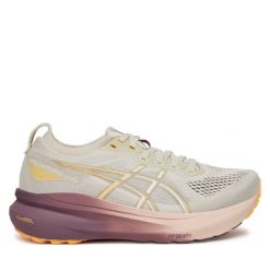 Buty do biegania Asics. Brązowe obuwie sportowe damskie Asics, bez wzorów, do biegania, asics gel kayano. Za 749.99 zł.