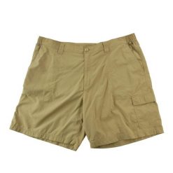 Second life - Szorty męskie Columbia cargo W42 beżowe - Jak nowy. Brązowe krótkie spodenki sportowe męskie Columbia, l, bez wzorów, z materiału, outdoorowe. Za 85.16 zł.