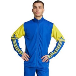 Bluza męska adidas Squadra 25 Training. Niebieskie bluzy męskie Adidas, m, bez wzorów, z poliesteru, bez kaptura. Za 149.00 zł.