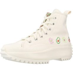 Buty CONVERSE RUN STAR HIKE HI Biały. Białe trampki męskie Converse, bez wzorów, z tkaniny, retro, bez zapięcia. Za 298.99 zł.