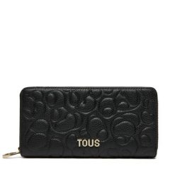 Portfel TOUS. Czarne portfele damskie tous, bez wzorów. Za 649.99 zł.