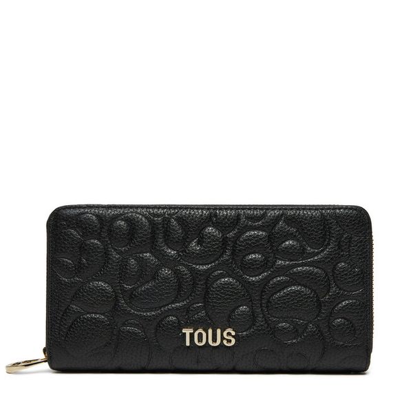Portfel TOUS. Czarne portfele damskie tous, bez wzorów. Za 649.99 zł.