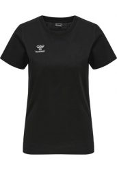 Damska bawełniana koszulka Hummel Move Grid. Czarne koszulki sportowe damskie Hummel, xs, bez wzorów, z bawełny, bez kołnierzyka, bez ramiączek, na fitness i siłownię. Za 154.50 zł.