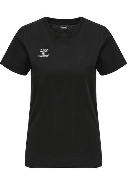 Damska bawełniana koszulka Hummel Move Grid. Czarne koszulki sportowe damskie Hummel, l, bez wzorów, z bawełny, bez kołnierzyka. Za 126.00 zł.