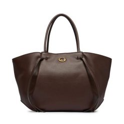 Torebka Guess. Brązowe torebki do ręki damskie Guess, z aplikacjami, bez dodatków. Za 674.99 zł.