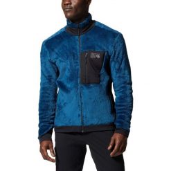 Bluza polarowa męska Mountain Hardwear Polartec High Loft. Niebieskie bluzy męskie Mountain Hardwear, na zimę, m, bez wzorów, z polaru, bez kaptura. Za 649.00 zł.