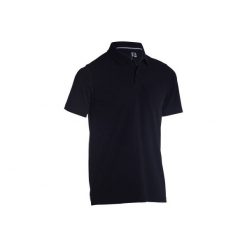Koszulka polo do golfa 500 męska. Czarne koszulki polo męskie INESIS, z bawełny. Za 39.99 zł.