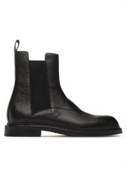 Emporio Armani Sztyblety X4M389 XF583 00002 Czarny. Czarne botki męskie Emporio Armani, bez wzorów, ze skóry, bez zapięcia. Za 2,029.00 zł.