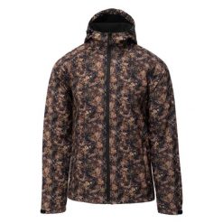 Kurtka męska Softshell Magnum Hidden - brązowa, Rozmiar L. Brązowe kurtki męskie MAGNUM, na zimę, l, bez wzorów, z materiału, sportowe, bez kaptura. Za 159.99 zł.