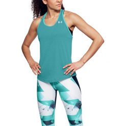 Under Armour Koszulka damska Threadborne Swyft Racer turkusowa r. M (1318420-796). Bluzki damskie Under Armour. Za 109.95 zł.