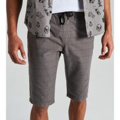 Szorty jogger w kratkę - Szary. Szorty męskie marki Cropp. Za 79.99 zł.