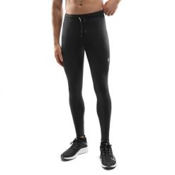 Męskie legginsy do biegania Fitness Siroko Savage. Czarne legginsy sportowe męskie SIROKO, m, bez wzorów, z dzianiny, do biegania. W wyprzedaży za 220.95 zł.