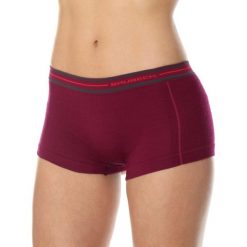 Bokserki z wełną merino damskie Brubeck ACTIVE WOOL. Czarne bokserki damskie Brubeck, l, bez wzorów, z elastanu. Za 58.99 zł.