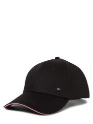 Tommy Hilfiger Czapka Mężczyźni Bawełna czarny, ONE SIZE. Czarne czapki i kapelusze męskie Tommy Hilfiger, bez wzorów, z bawełny, eleganckie. Za 219.95 zł.