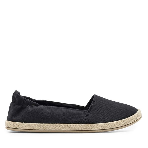 Espadryle Jenny Fairy. Czarne espadryle damskie Jenny Fairy, bez wzorów, bez obcasa, bez zapięcia. Za 59.99 zł.