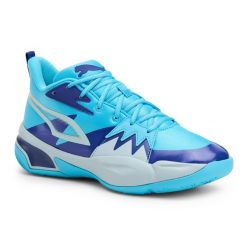 Buty do koszykówki PUMA Genetics. Niebieskie buty sportowe męskie Puma, bez zapięcia, do koszykówki. Za 309.99 zł.