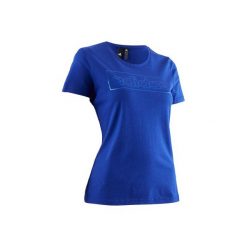 Koszulka Adidas 500. Niebieskie t-shirty damskie Adidas. W wyprzedaży za 54.99 zł.