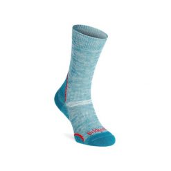 Skarpety trekkingowe Bridgedale Hike Lt T2 Coolmax P Boot - teal. Niebieskie skarpety damskie Bridgedale, bez wzorów. Za 85.99 zł.