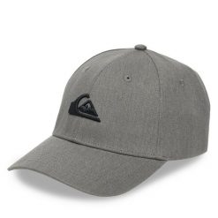 Czapka z daszkiem Quiksilver. Szare czapki i kapelusze męskie Quiksilver, bez wzorów. Za 79.99 zł.