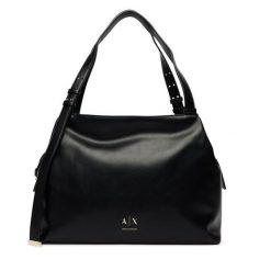 Torebka Armani Exchange. Czarne torebki do ręki damskie Armani Exchange, bez wzorów, klasyczne, bez dodatków. Za 729.99 zł.