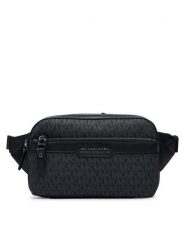 MICHAEL Michael Kors Nerka Hudson 33F6LJSC1B Czarny. Czarne saszetki męskie MICHAEL Michael Kors, ze skóry. Za 879.99 zł.