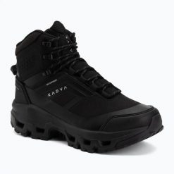 Buty trekkingowe męskie KADVA Obsidian Mid WP. Czarne trekkingi męskie KADVA, na jesień, przed kolano, trekkingowe. Za 299.99 zł.