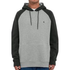 Bluza Volcom Homak Szara. Szare bluzy męskie Volcom, s, bez wzorów, bez kaptura. Za 380.66 zł.