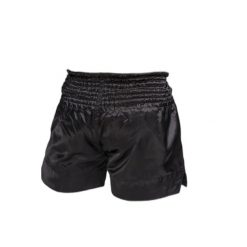 Spodenki do boksu tajskiego Benlee Uni Thai. Czarne krótkie spodenki sportowe męskie BENLEE, bez wzorów, z poliesteru, na fitness i siłownię. Za 240.00 zł.