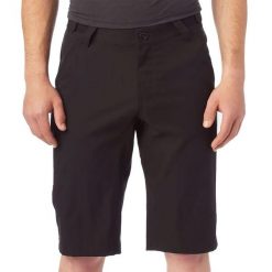 Szorty Giro Arc. Czarne krótkie spodenki sportowe męskie GIRO, s, bez wzorów, z tkaniny, rowerowe. Za 267.00 zł.