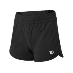 Spodenki sportowe dziewczęce Wilson Youth Team Short. Czarne buty sportowe dziewczęce Wilson, bez wzorów, bez zapięcia, tenisowe. Za 129.00 zł.