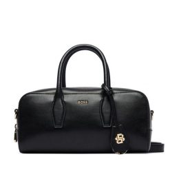 Torebka BOSS. Czarne torebki do ręki damskie Boss, bez wzorów, klasyczne, bez dodatków. Za 1,089.00 zł.