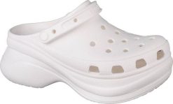 Crocs Crocs W Classic Bae Clog 206302-100 białe 37/38. Białe klapki damskie Crocs, bez wzorów, sportowe, bez obcasa. Za 265.20 zł.